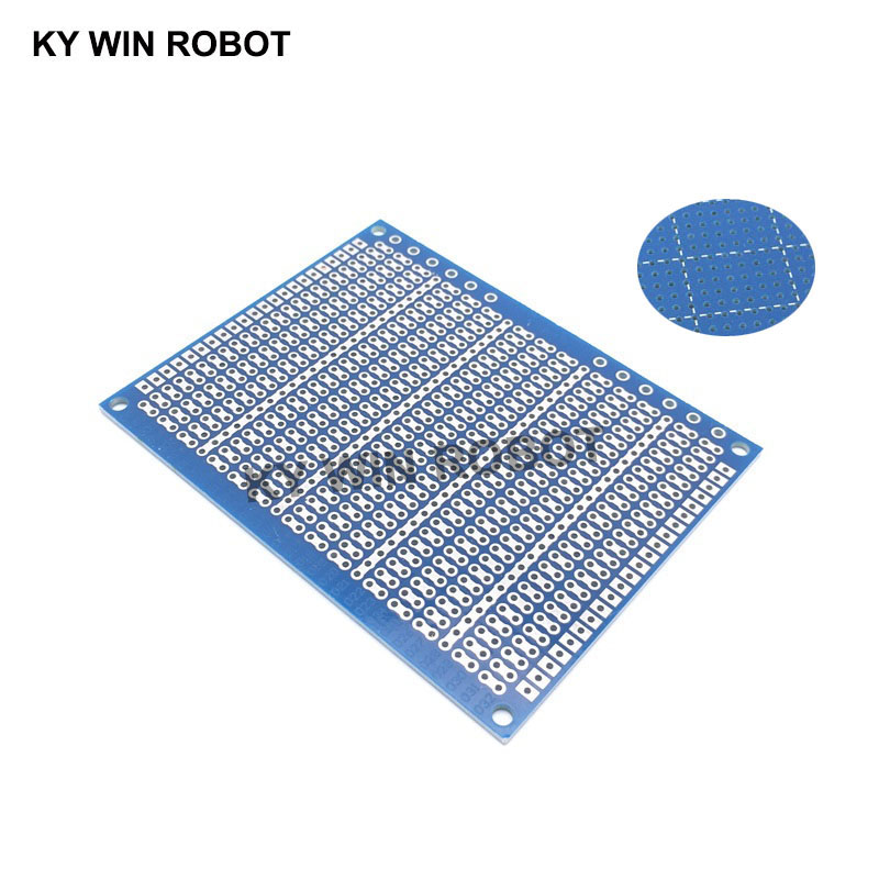Pcb Prototyping Board - 1 peça diy 7*9cm azul protótipo