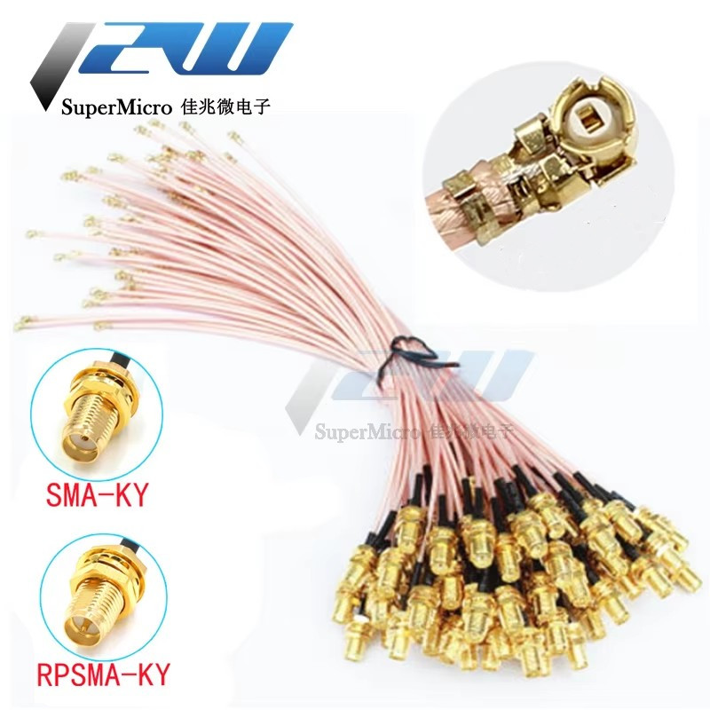 Ipex Connector - RF U.FL/IPX IPX1 UFL para RP-SMA-KY,