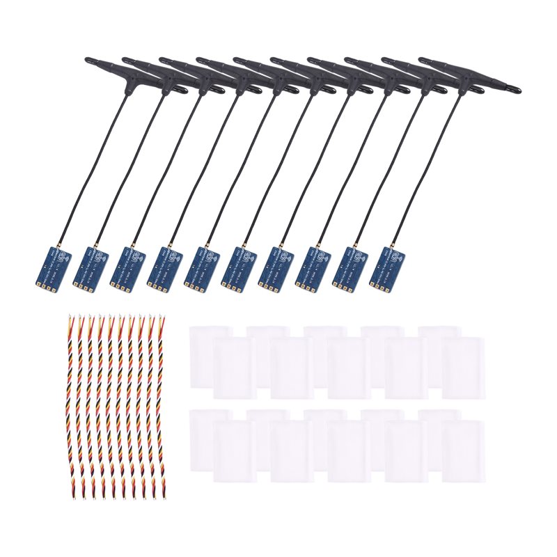 Antenna 2.4Ghz - Receptor ELRS 2.4Ghz Pacote com 10