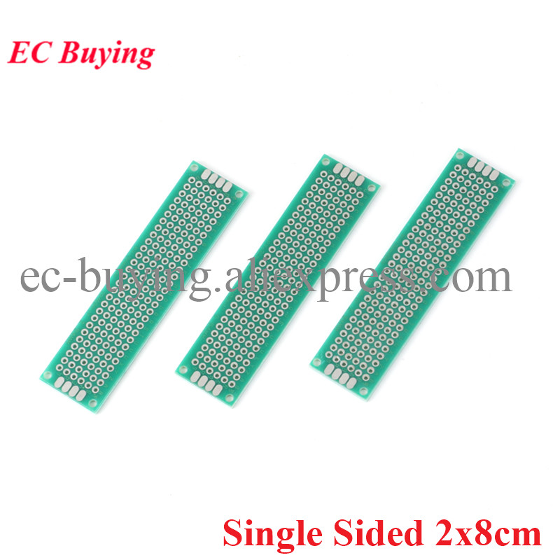 Pcb Prototyping Board - 10 pçs/lote 2x8cm protótipo de cobre
