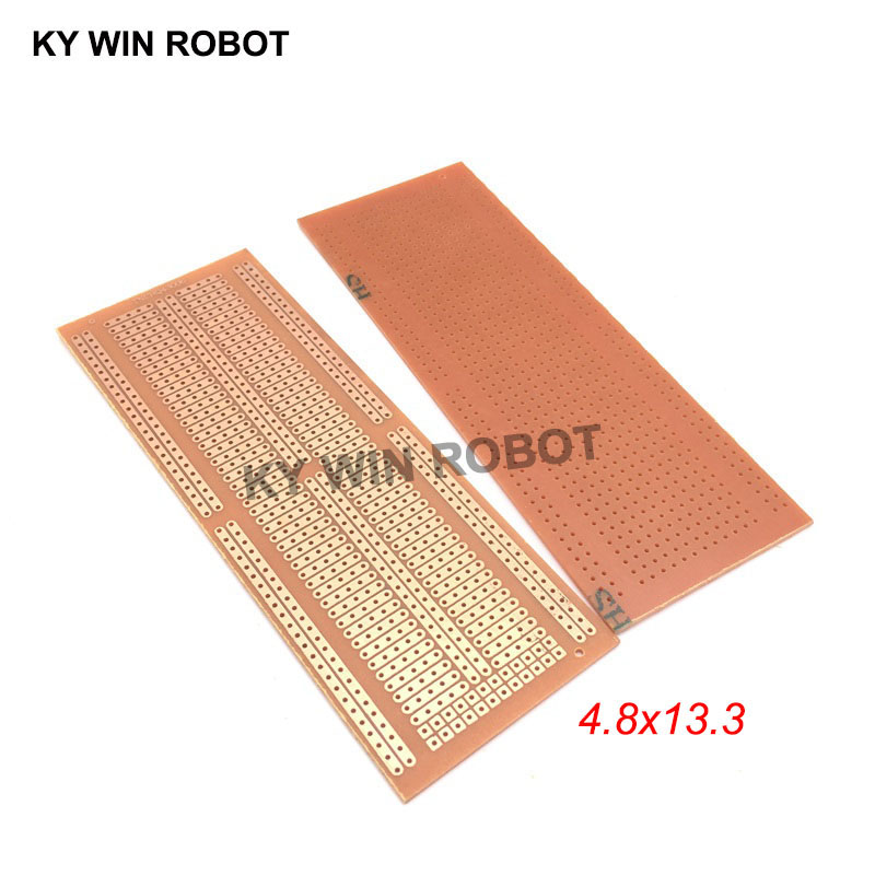 Pcb Prototyping Board - 1 peça diy 4.8*13.3cm protótipo de