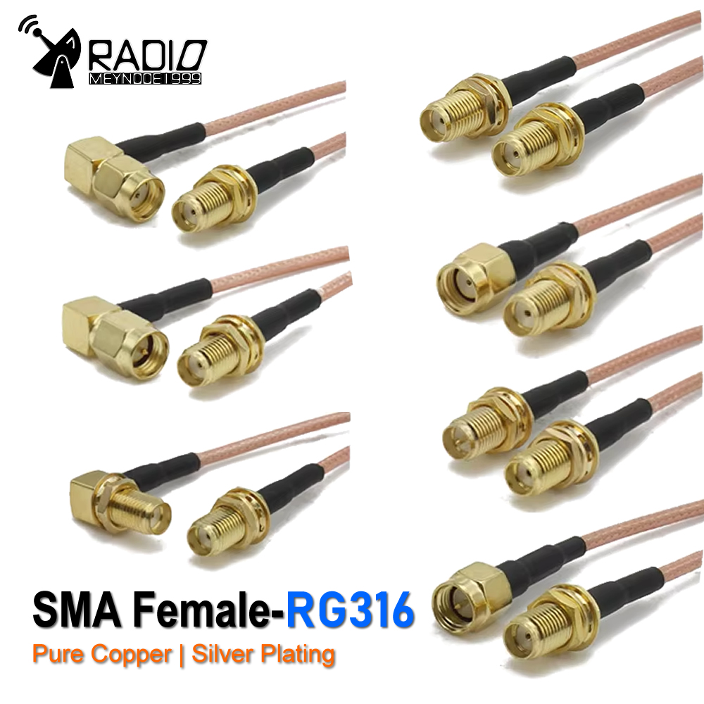 Jumper Wire Kit - Rg316 sma para sma/rp sma plugue