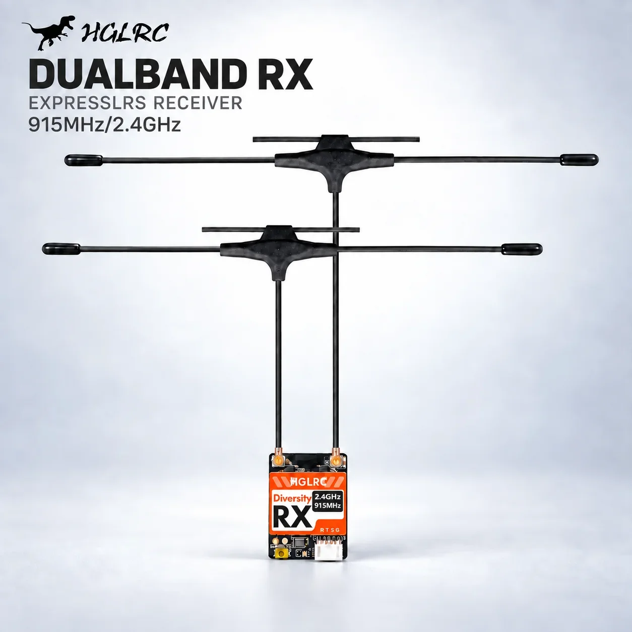 Receptor HGLRC Dualband RX Exp - Antenna 2.4Ghz avaliação e preço