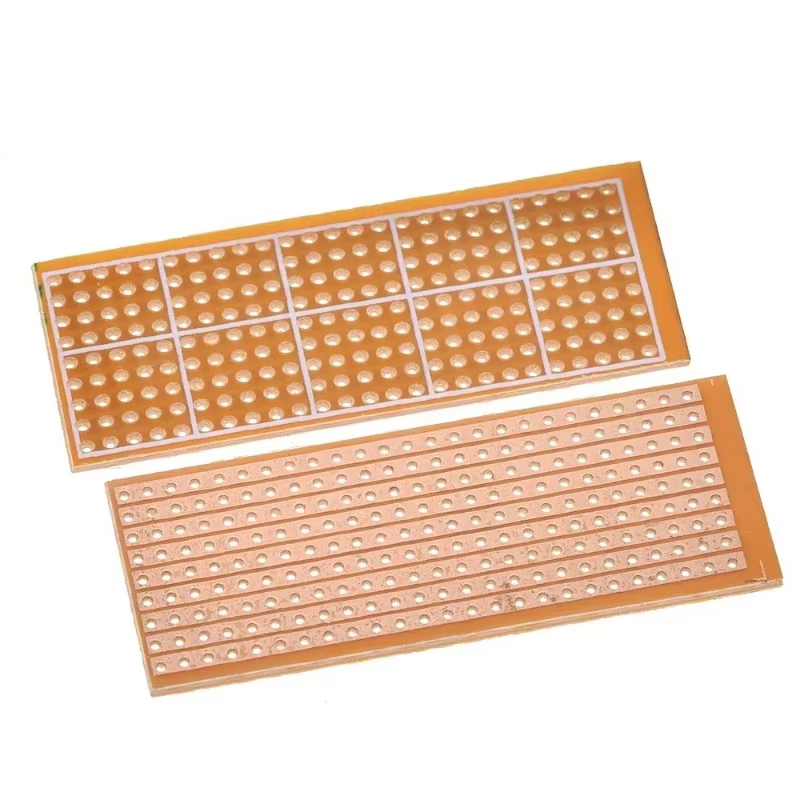 Placa pcb de lado único, 2.5x6 - Perfboard avaliação e preço