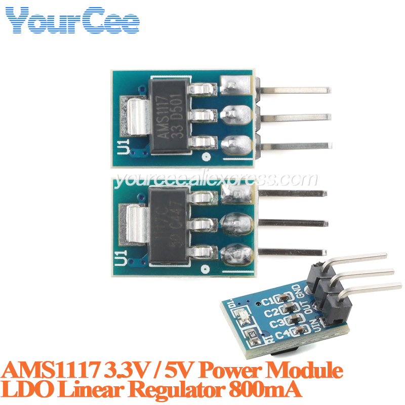 20pcs/1pc AMS1117 3.3V 5V Módu - Ams1117 Module avaliação e preço