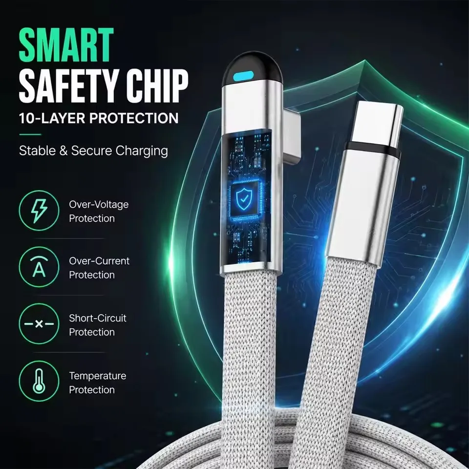Cabo Trançado de Super Carrega - Usb C Cable avaliação e preço