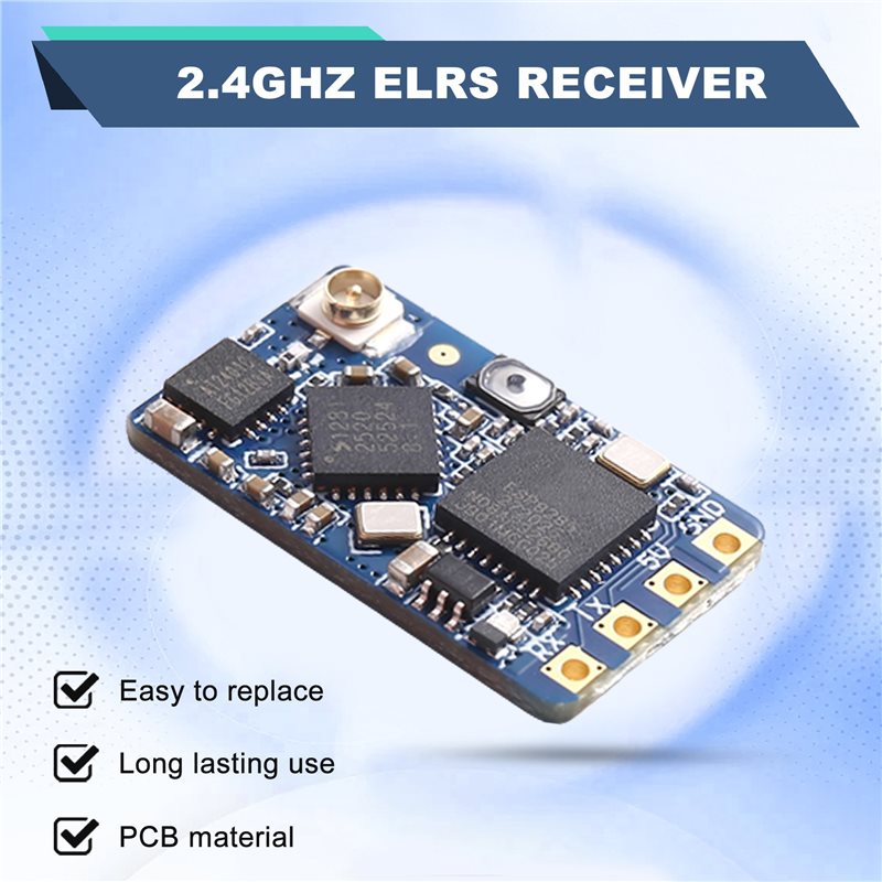 Pacote com 10 Receptores ELRS  - Antenna 2.4Ghz avaliação e preço