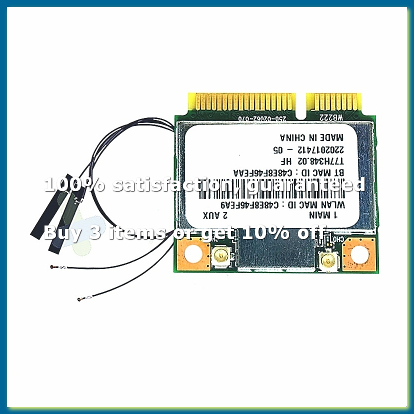 Placa WiFi AR5B22 AR9462 + Ant - Antenna 2.4Ghz avaliação e preço