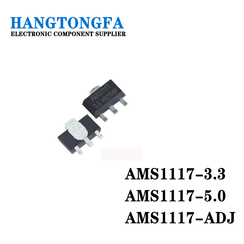 100PCS Transistor AMS 1117-3.3 - Ams1117 Module avaliação e preço