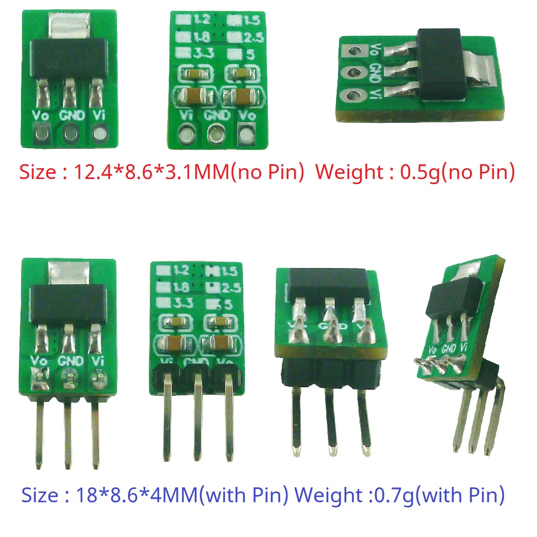 Módulo LDO compatível com AMS1 - Ams1117 Module avaliação e preço
