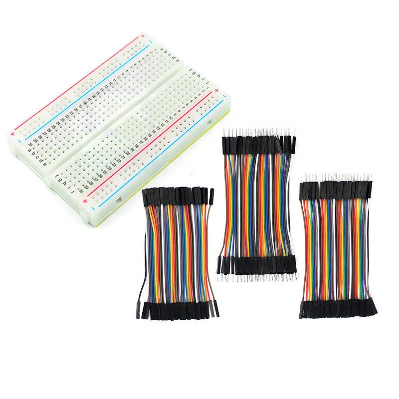 Kit de placa de ensaio de 400  - Breadboard 400 Point avaliação e preço