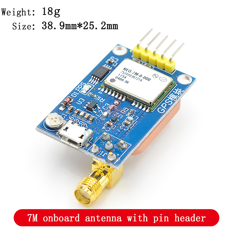 Módulo GPS micro USB NEO-6M NE - Breadboard 400 Point avaliação e preço