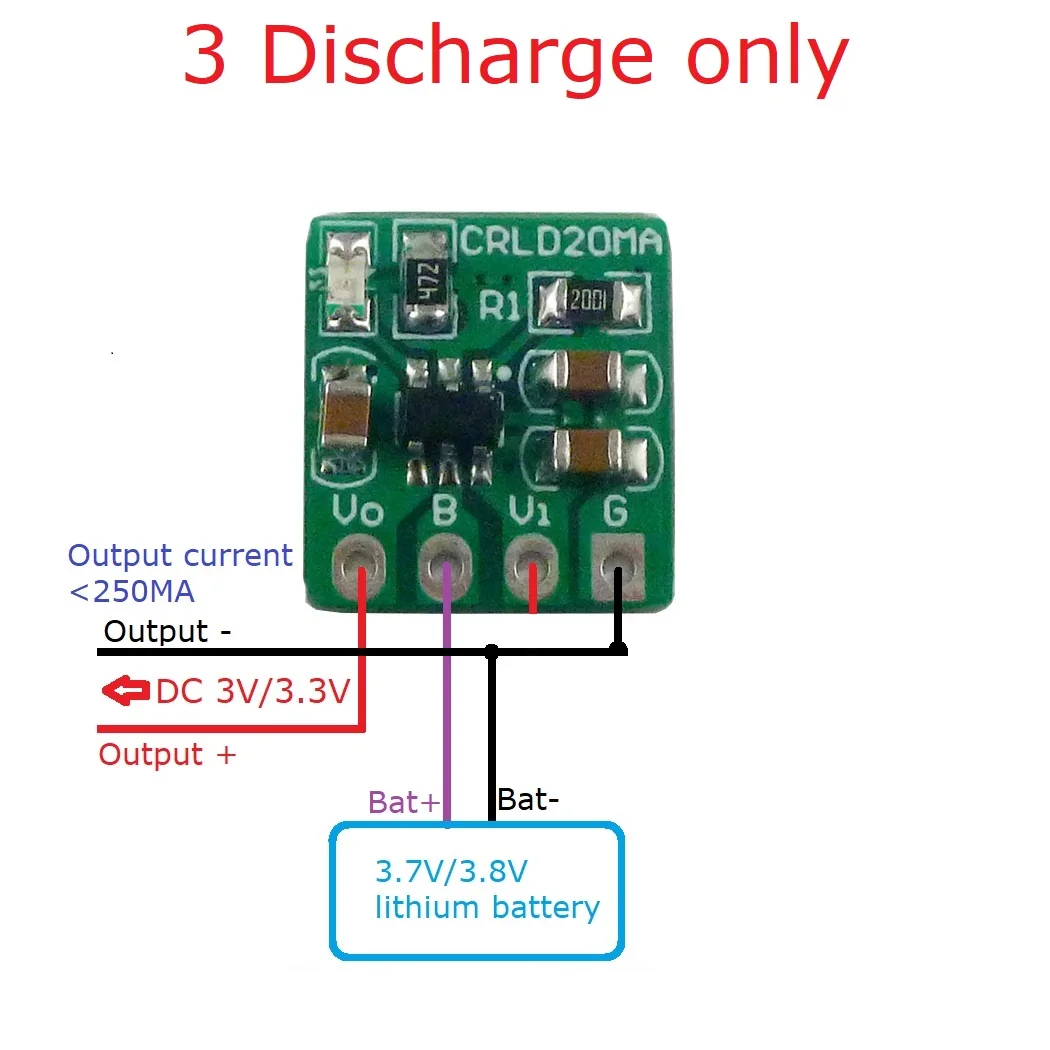 5X CRLD20MA Mini Carregador de - Li Ion Charger Module avaliação e preço