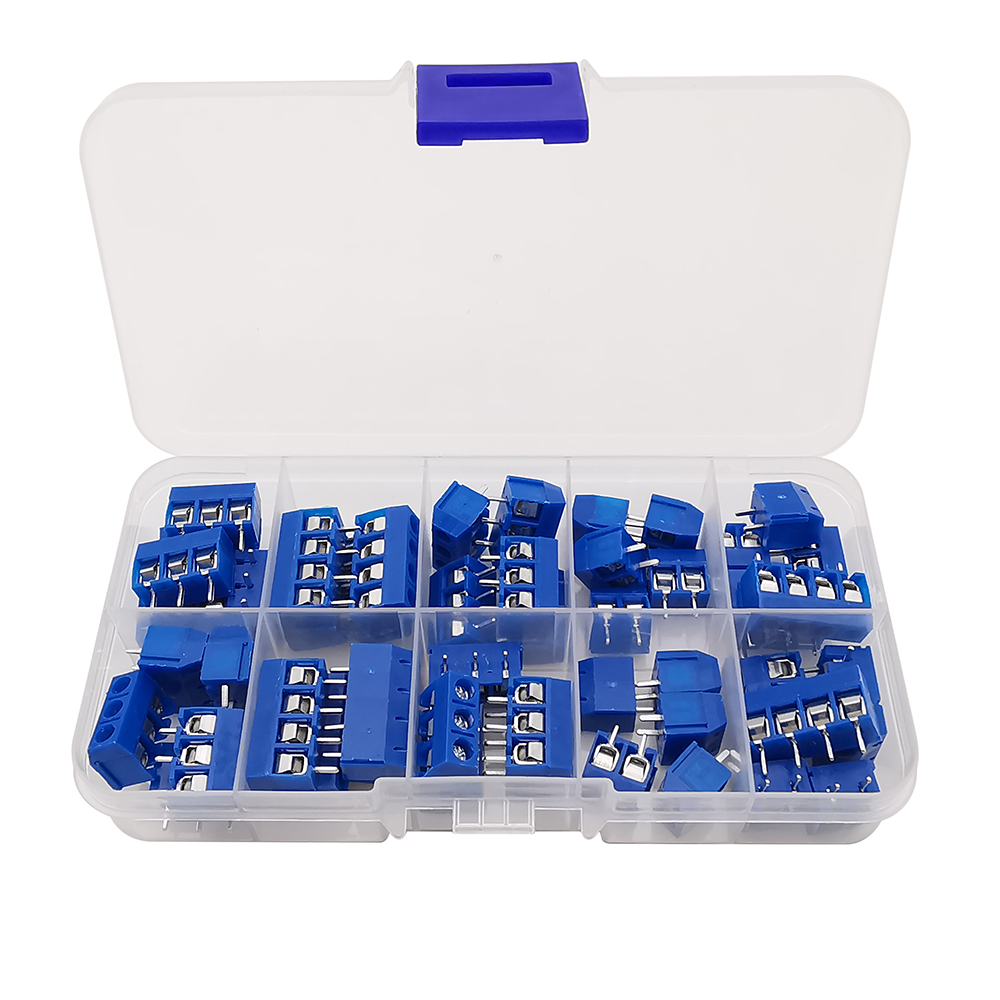 50 Peças/Caixa KF301 Conector  - Screw Terminal Block avaliação e preço